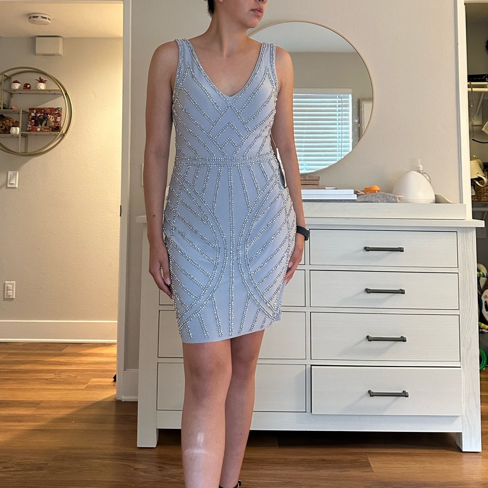 Silver dress